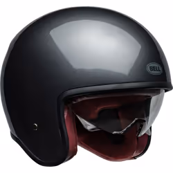 Bell TX-501 Solid Casque jet, noir-gris, taille XL pour Hommes