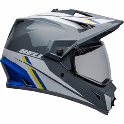 Bell MX-9 Adventure MIPS Alpine Casque de motocross, gris-blanc, taille L pour Hommes