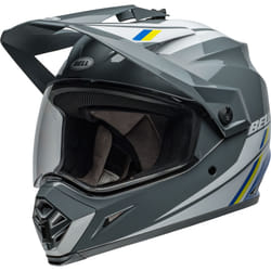 Bell MX-9 Adventure MIPS Alpine Casque de motocross, gris-blanc, taille 2XL pour Hommes