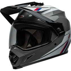 Bell MX-9 Adventure MIPS Alpine Casque de motocross, noir-gris, taille S pour Hommes