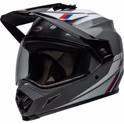 Bell MX-9 Adventure MIPS Alpine Casque de motocross, noir-gris, taille S pour Hommes
