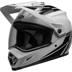 Bell MX-9 Adventure MIPS Alpine Casque de motocross, noir-blanc, taille S pour Hommes