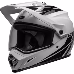 Bell MX-9 Adventure MIPS Alpine Casque de motocross, noir-blanc, taille S pour Hommes