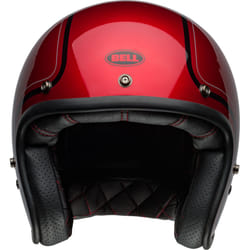 Bell Custom 500 Chief Casque jet, noir-rouge, taille XL pour Hommes