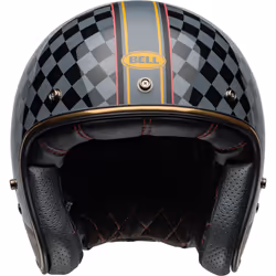 Bell Custom 500 RSD Wreakers Casque jet, noir-gris-or, taille L pour Hommes