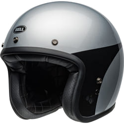 Bell Custom 500 Chassis Casque jet, noir-argent, taille XL pour Hommes