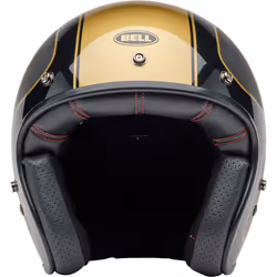 Bell Custom 500 Carbon RSD Checkmate Casque jet, charbon-or, taille S pour Hommes