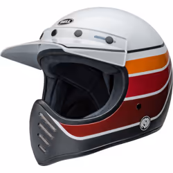 Bell Moto-3 RSD Saddleback Casque de motocross, multicolore, taille S pour Hommes