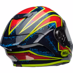 Bell Race Star DLX Flex Xenon Casque, noir-rouge-jaune, taille L pour Hommes - Vue supplémentaire 5