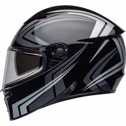 Bell Lithium Jetstream Casque, noir-argent, taille M pour Hommes