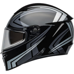 Bell Lithium Jetstream Casque, noir-argent, taille XL pour Hommes