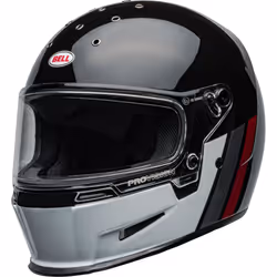 Bell Eliminator GT Casque, noir-blanc, taille XL pour Hommes