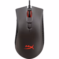 HyperX Pulsefire FPS Pro - Souris de jeu (Gunmetal), Ambidextre, Optique, USB Type-A, 16000 DPI, Noir