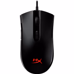 HyperX Pulsefire Core - Souris de jeu (noir), Ambidextre, Optique, USB Type-A, 6200 DPI, Noir