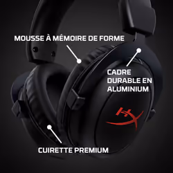 HyperX Cloud Core - pour gaming (noir) - Vue supplémentaire 7