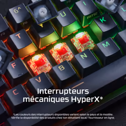 HyperX Alloy Origins 65 - Clavier mécanique pour gaming - HX Red (qwerty US) - Vue supplémentaire 9