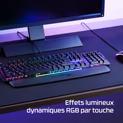 HyperX Alloy MKW100 - Clavier mécanique pour gaming - rouge (qwerty US) - Vue supplémentaire 7