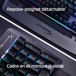 HyperX Alloy MKW100 - Clavier mécanique pour gaming - rouge (qwerty US) - Vue supplémentaire 8