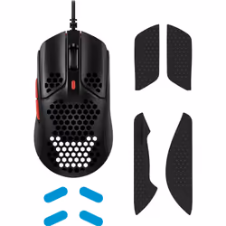 HyperX Pulsefire Haste - Souris pour gaming (noir-rouge) - Vue supplémentaire 7