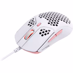 HyperX Pulsefire Haste - Souris pour gaming (blanc-rose)
