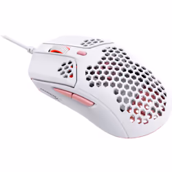 HyperX Pulsefire Haste - Souris pour gaming (blanc-rose)