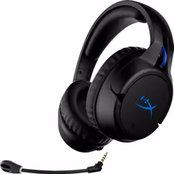 HyperX Cloud Flight - Casque de jeu sans fil (noir-bleu) - PS5-PS4