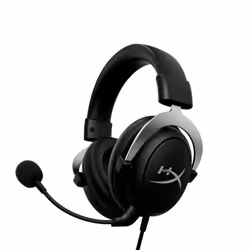 HyperX Casque CloudX pour jeux (argent argenté noir) - Xbox