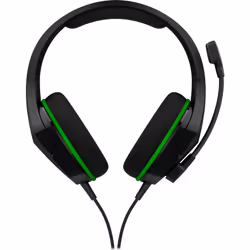 HyperX CloudX Stinger Core - Casque filaire gaming (Noir-Vert), Avec fil, Jouer, 20 - 20000 Hz, 215 g, Casque, Noir, Vert