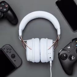 HyperX Cloud MIX - Casque pour jeux (noir bronze à canon)