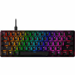 HyperX Alliage origins 60 - Clavier mécanique de jeu - Rouge HX (disposition des États-Unis), 60%, USB, Clavier mécanique, QW ...
