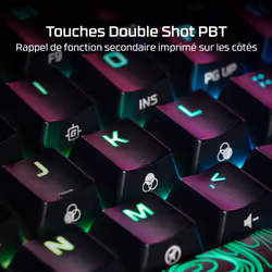 HyperX Alliage origins 60 - Clavier mécanique de jeu - Rouge HX (disposition des États-Unis) - Vue supplémentaire 10