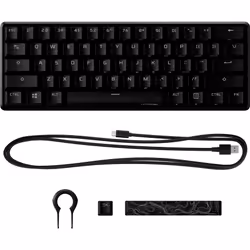 HyperX Alliage origins 60 - Clavier mécanique de jeu - Rouge HX (disposition des États-Unis) - Vue supplémentaire 6