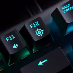 HyperX Alliage d'origine - Clavier mécanique de jeu - HX Aqua (disposition des États-Unis) - Vue supplémentaire 10
