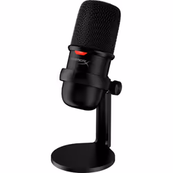 HyperX SoloCast - USB Microphone (Black) Noir Microphone de PC