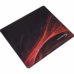 HyperX HyperXTEXT S - Tapis de souris pour jeu vidéo - Édition rapide - Tissu (L), Noir, Rouge, Image, Vêtement, Tapis de sou ...