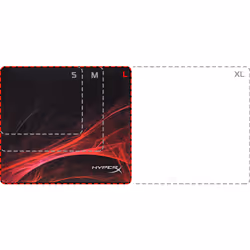 HyperX HyperXTEXT S - Tapis de souris pour jeu vidéo - Édition rapide - Tissu (L)