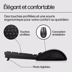 HP Ensemble clavier et souris sans fil 650 - Vue supplémentaire 9