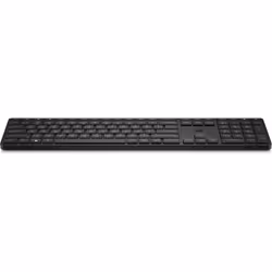 HP Clavier sans fil programmable 450, Taille réelle (100 %), FR sans fil +USB, Noir