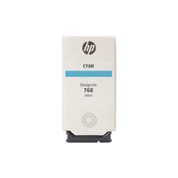 HP Cartouche d'encre DesignJet 768, cyan, 500 ml