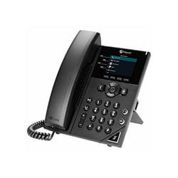 HP Poly Téléphone IP Poly VVX 250 à 4 lignes et compatible PoE