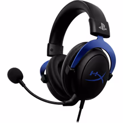 HP HyperX Cloud Noir, Bleu - Vue supplémentaire 4