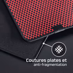 HyperX Tapis Pulsefire – Tapis de souris de gaming – Tissu (M) - Vue supplémentaire 8