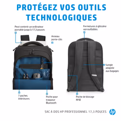 HP Sac à dos Professional 17,3 pouces - Vue supplémentaire 9
