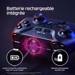 HyperX Clutch - Wireless Gaming Controller (Black) - Mobile, PC - Vue supplémentaire 15