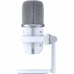 HyperX SoloCast - USB Microphone (White) Blanc Microphone de console de jeu - Vue supplémentaire 4