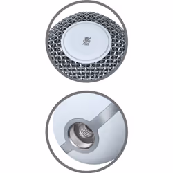 HyperX SoloCast - USB Microphone (White) Blanc Microphone de console de jeu - Vue supplémentaire 6