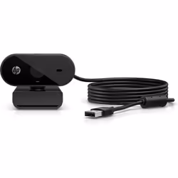 HP Webcam FHD 325, Full HD, 30 ips, USB, Noir, A cliper/à poser, 1,5 m