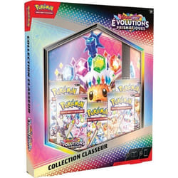 Pokémon : Écarlate et Violet - Évolutions Prismatique Portfolio (A4-9 pochettes) + 5 boosters