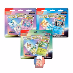Pokémon : Ecarlate et Violet - Evolutions prismatiques : Tech Sticker 3 Pack