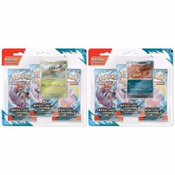 Asmodee Pokémon JCC - Écarlate et Violet - Pack Blister de 3 Boosters EV09 Aventures Ensemble Baggaïd ou Yanmega (1 Booster aléatoire) - FR